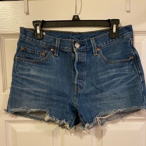 Levi 501 Original Denim Shorts